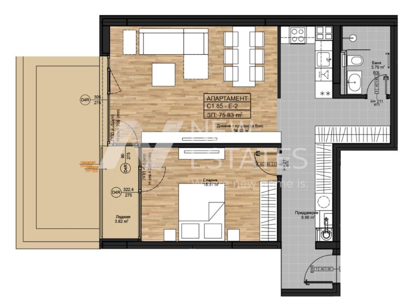 À vendre  1 chambre Sofia , Boyana , 95 m² | 79441865 - image [10]