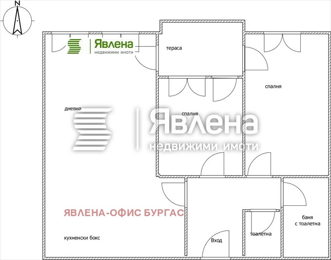 Продава 3-СТАЕН, гр. Бургас, Център, снимка 14 - Aпартаменти - 47857022