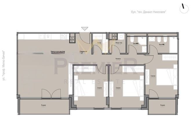Продава 4-СТАЕН, гр. София, Оборище, снимка 3 - Апартаменти - 52532941