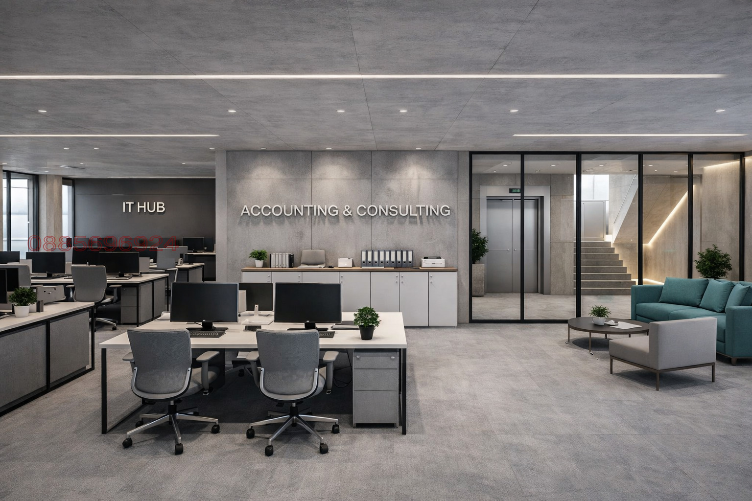 Продава ОФИС, гр. Пловдив, Карловско шосе, снимка 4 - Офиси - 54040285