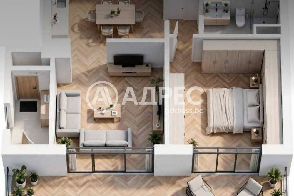 Продава 2-СТАЕН, гр. Поморие, област Бургас, снимка 2 - Апартаменти - 55706558