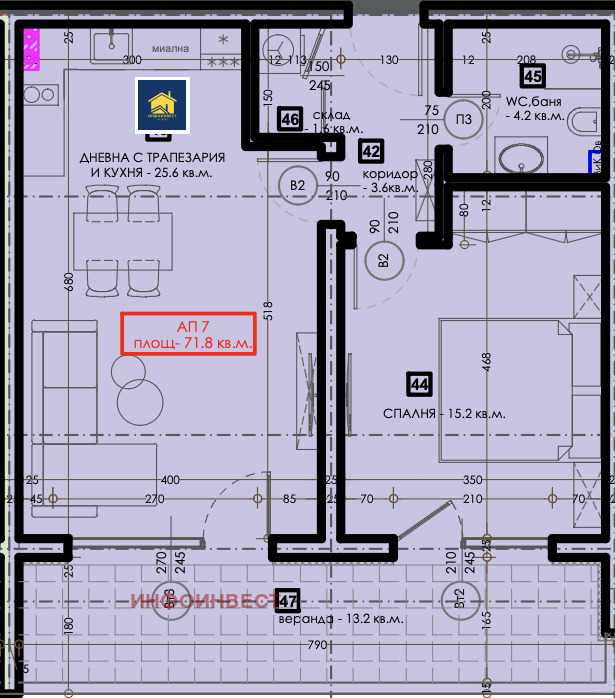 Na prodej  1 ložnice oblast Pazardzhik , Velingrad , 58 m2 | 55900754 - obraz [11]