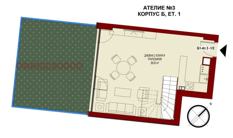 Продава МАГАЗИН, гр. София, Зона Б-5, снимка 3 - Магазини - 48156165