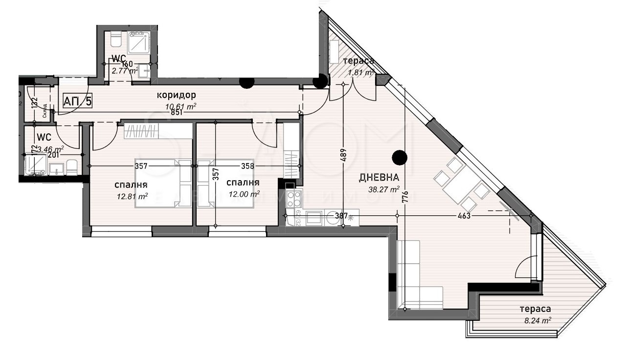 Продава 3-СТАЕН | Imot.bg — изображение 2