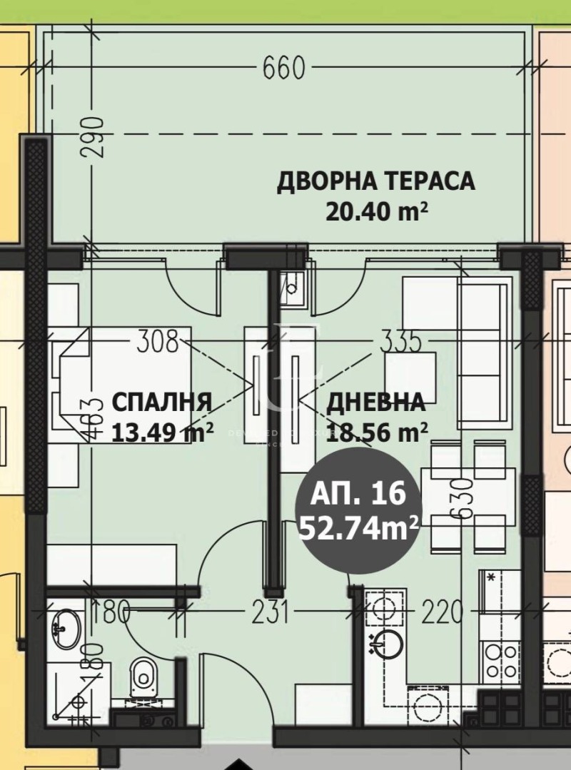 Zu verkaufen  1 Schlafzimmer Sofia , Malinowa dolina , 62 qm | 23753667 - Bild [4]