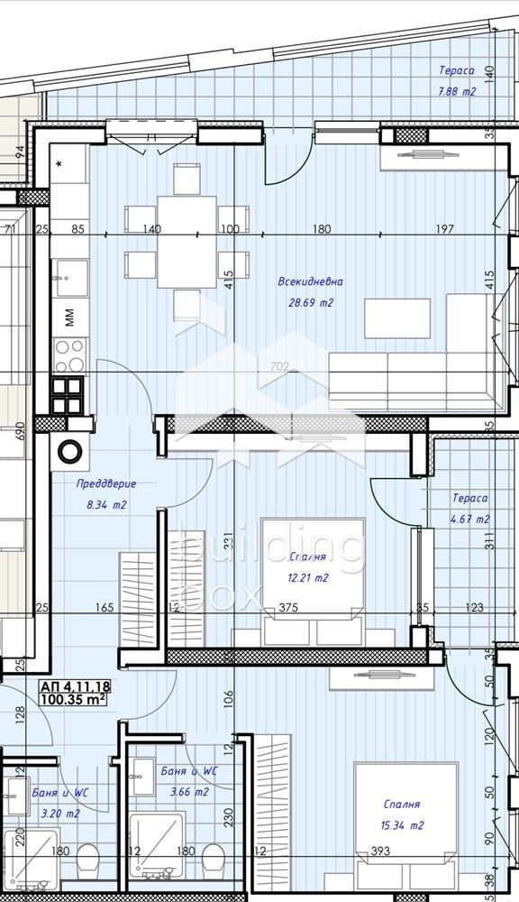 À venda  2 quartos Plovdiv , Karchiiaka , 116 m² | 84677784 - imagem [13]