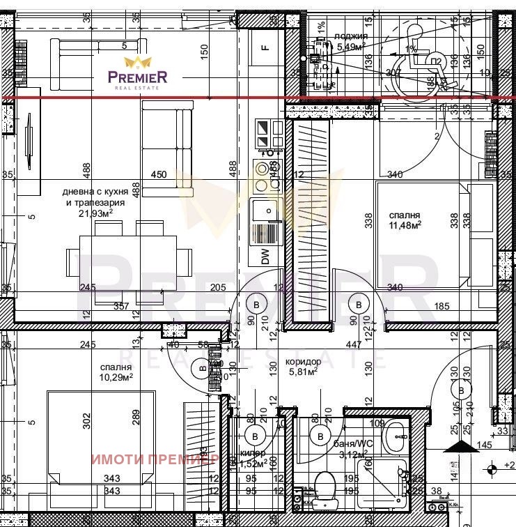 Продава 3-СТАЕН, гр. Варна, Бриз, снимка 12 - Апартаменти - 55323149