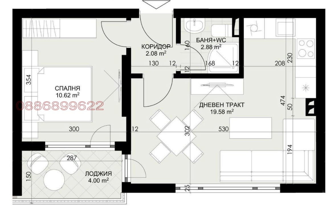 Продава 2-СТАЕН, гр. Варна, Кайсиева градина, снимка 7 - Апартаменти - 54131503