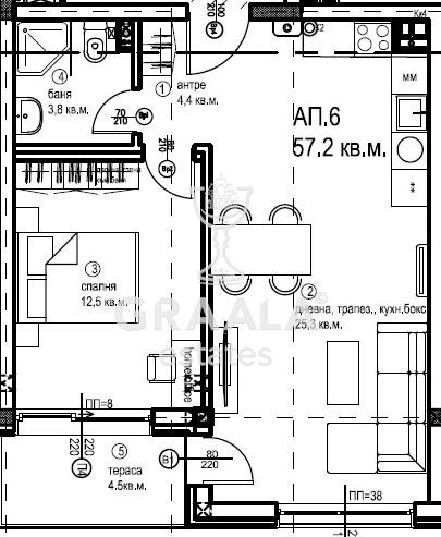 Продава  2-стаен град София , гр. Банкя , 68 кв.м | 36457711 - изображение [9]