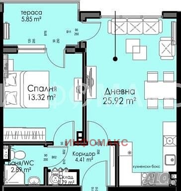 Продава 2-СТАЕН, гр. Бургас, област Бургас