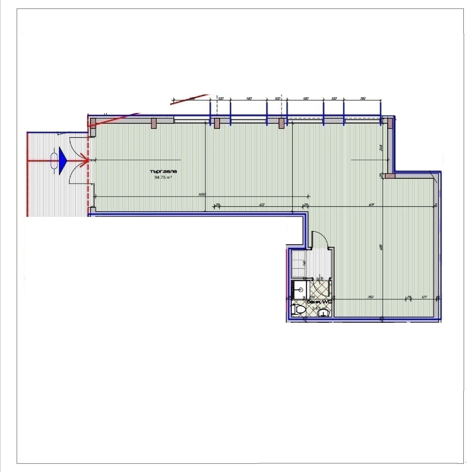 Продава МАГАЗИН, гр. Варна, Владислав Варненчик 2, снимка 3 - Магазини - 54959091