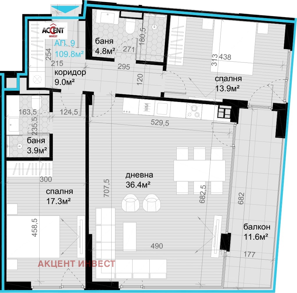 Продава 3-СТАЕН | Imot.bg — изображение 2