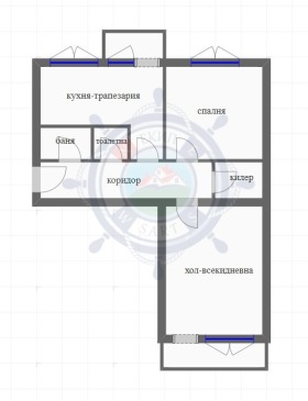 2 camere da letto Vladislav Varnenchik 2, Varna 2