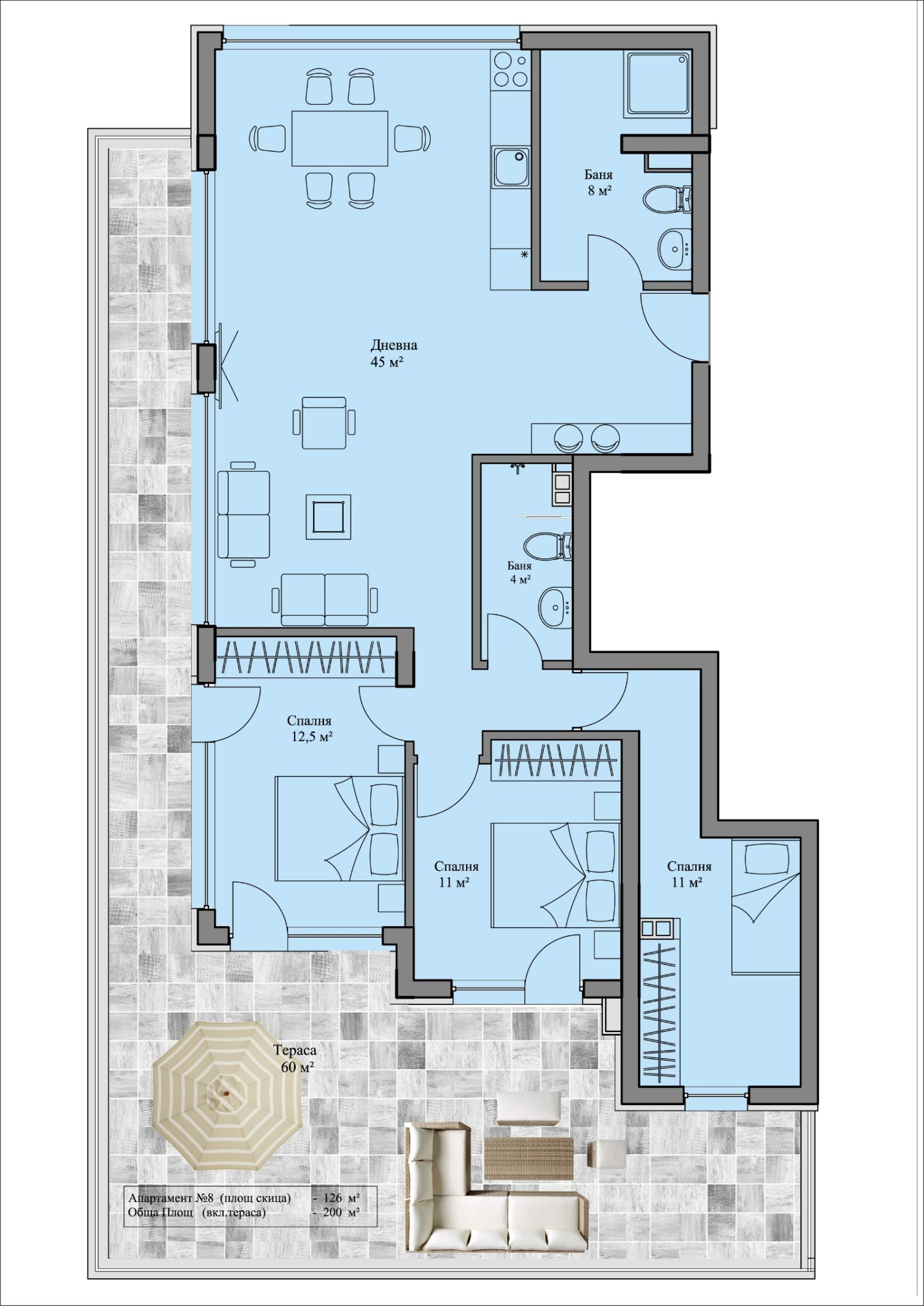 Продава 4-СТАЕН, гр. София, Бояна, снимка 2 - Апартаменти - 53833328