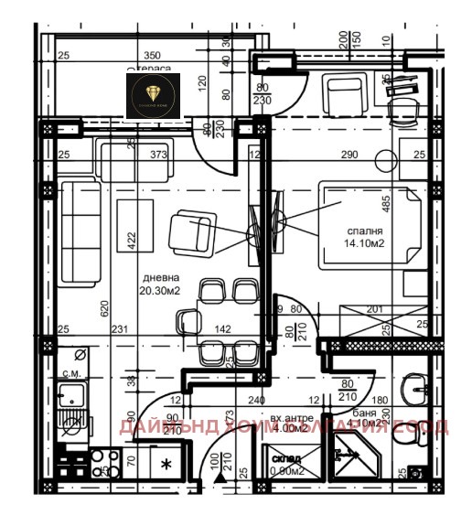 Продава  2-стаен град Пловдив , Южен , 67 кв.м | 53976934 - изображение [2]