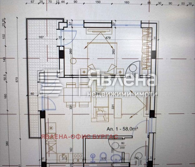 Продава 2-СТАЕН, гр. Несебър, област Бургас, снимка 10 - Апартаменти - 52124468