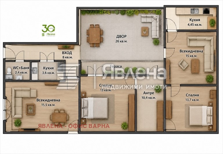 Продава КЪЩА, гр. Варна, Колхозен пазар, снимка 11 - Къщи - 55506180