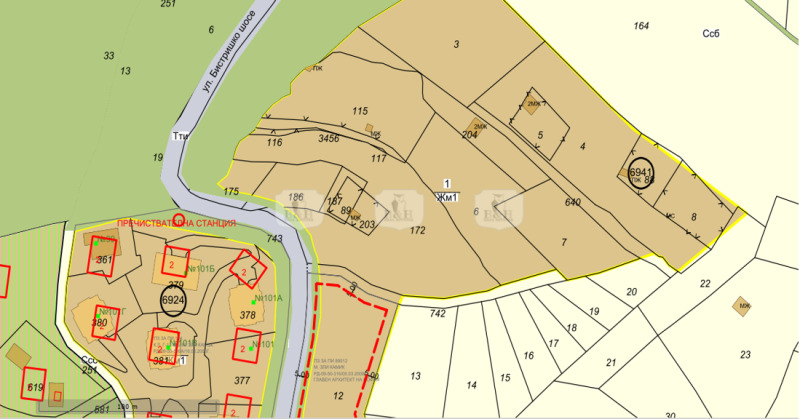 Продава ПАРЦЕЛ, с. Бистрица, област София-град, снимка 5 - Парцели - 48048656