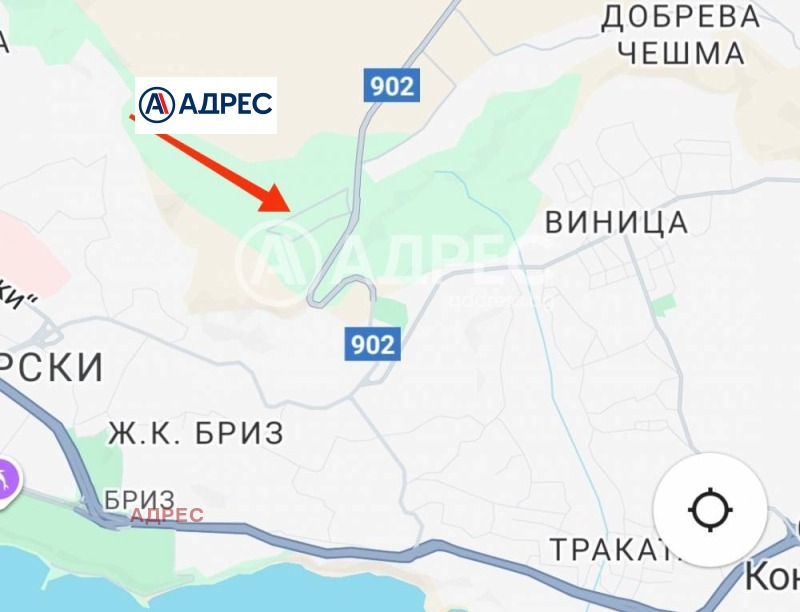 Til salg  Grund Varna , Vinitsa , 6413 kvm | 79976230