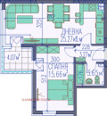 Продава  2-стаен град Пловдив , Каменица 2 , 76 кв.м | 98377383 - изображение [2]