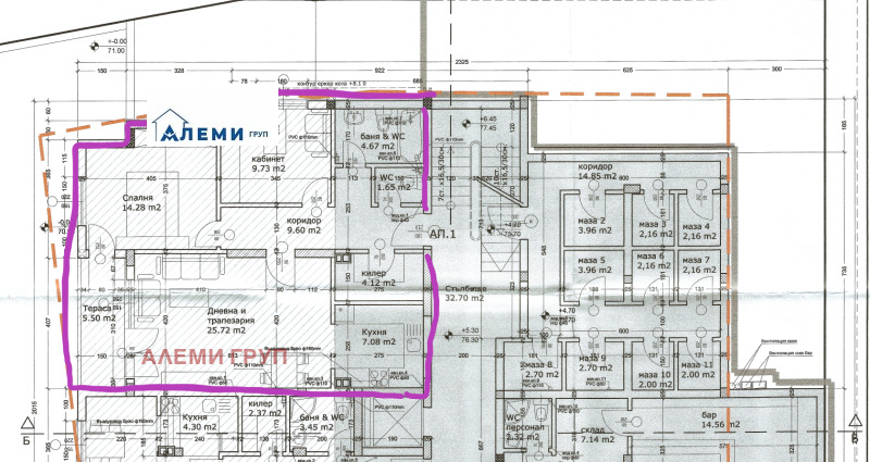 Продава  3-стаен град Варна , Бриз , 106 кв.м | 35889213 - изображение [2]