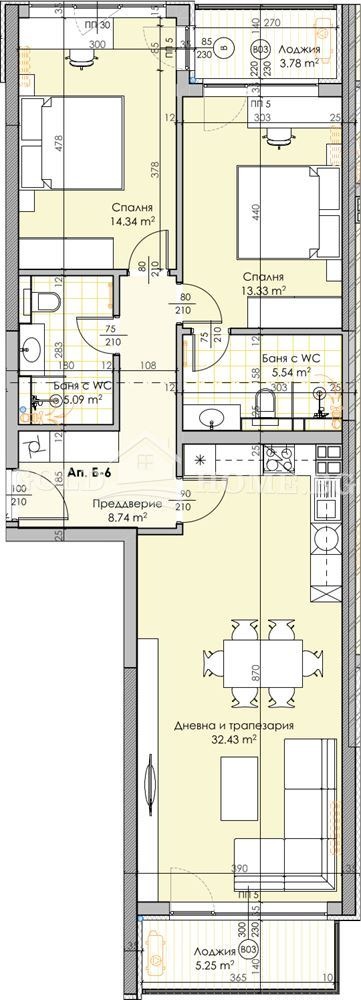 Na prodej  2 ložnice Plovdiv , Karšijaka , 120 m2 | 72243674 - obraz [9]
