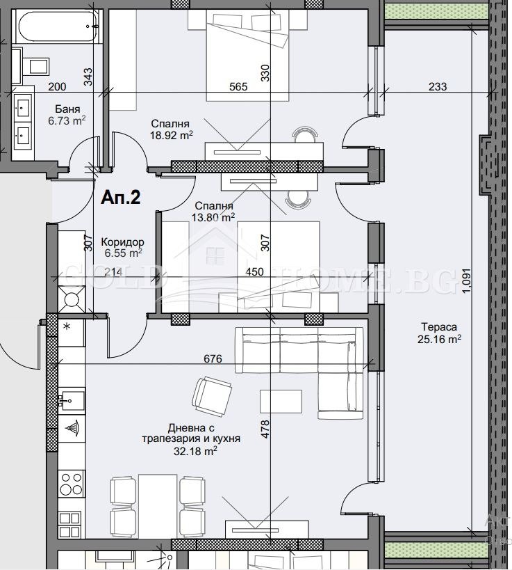Na prodej  2 ložnice Plovdiv , Karšijaka , 120 m2 | 72243674 - obraz [6]