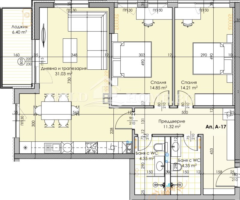 Na prodej  2 ložnice Plovdiv , Karšijaka , 120 m2 | 72243674 - obraz [10]