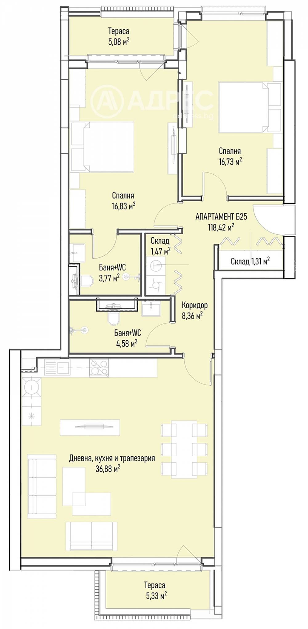 Продава 3-СТАЕН, гр. София, Младост 4, снимка 4 - Апартаменти - 55184451