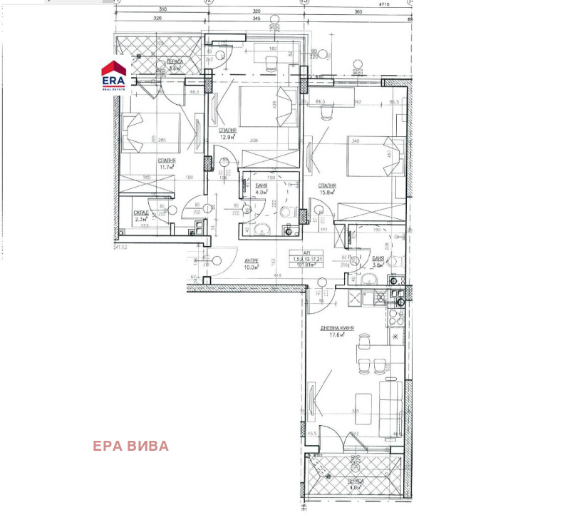 Продава 4-СТАЕН, гр. София, Левски Г, снимка 2 - Апартаменти - 53496050