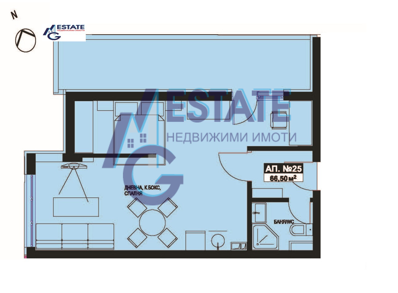 Продава 1-СТАЕН, гр. Поморие, област Бургас, снимка 2 - Апартаменти - 53672380
