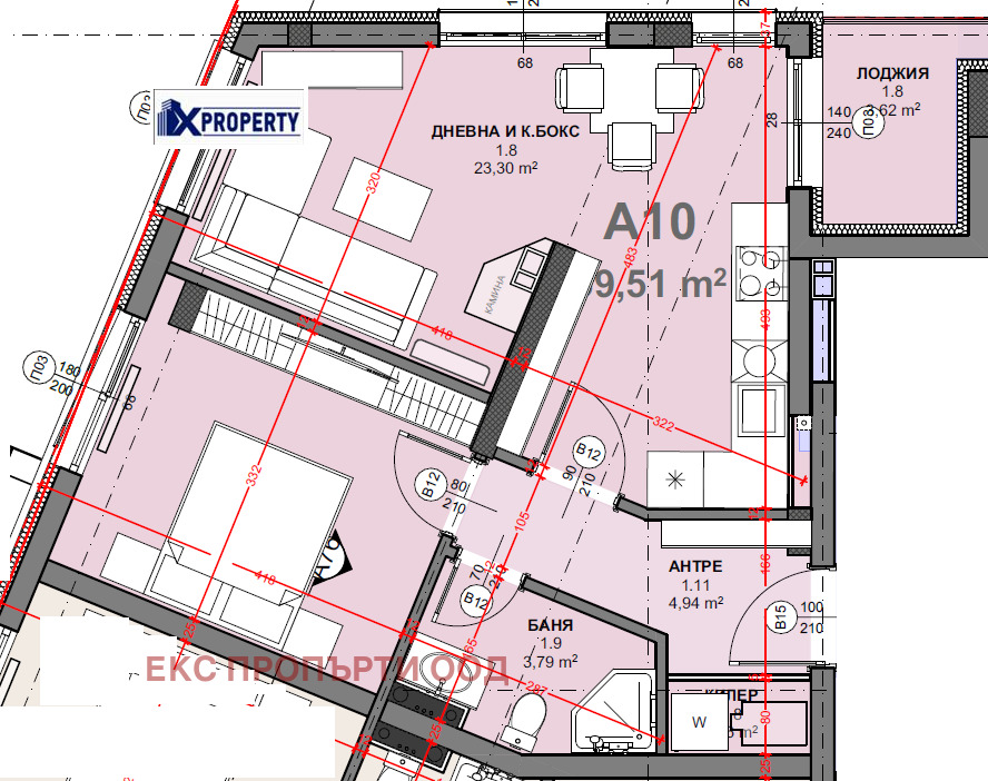 Продава 2-СТАЕН, гр. Перник, Изток, снимка 7 - Апартаменти - 54354677