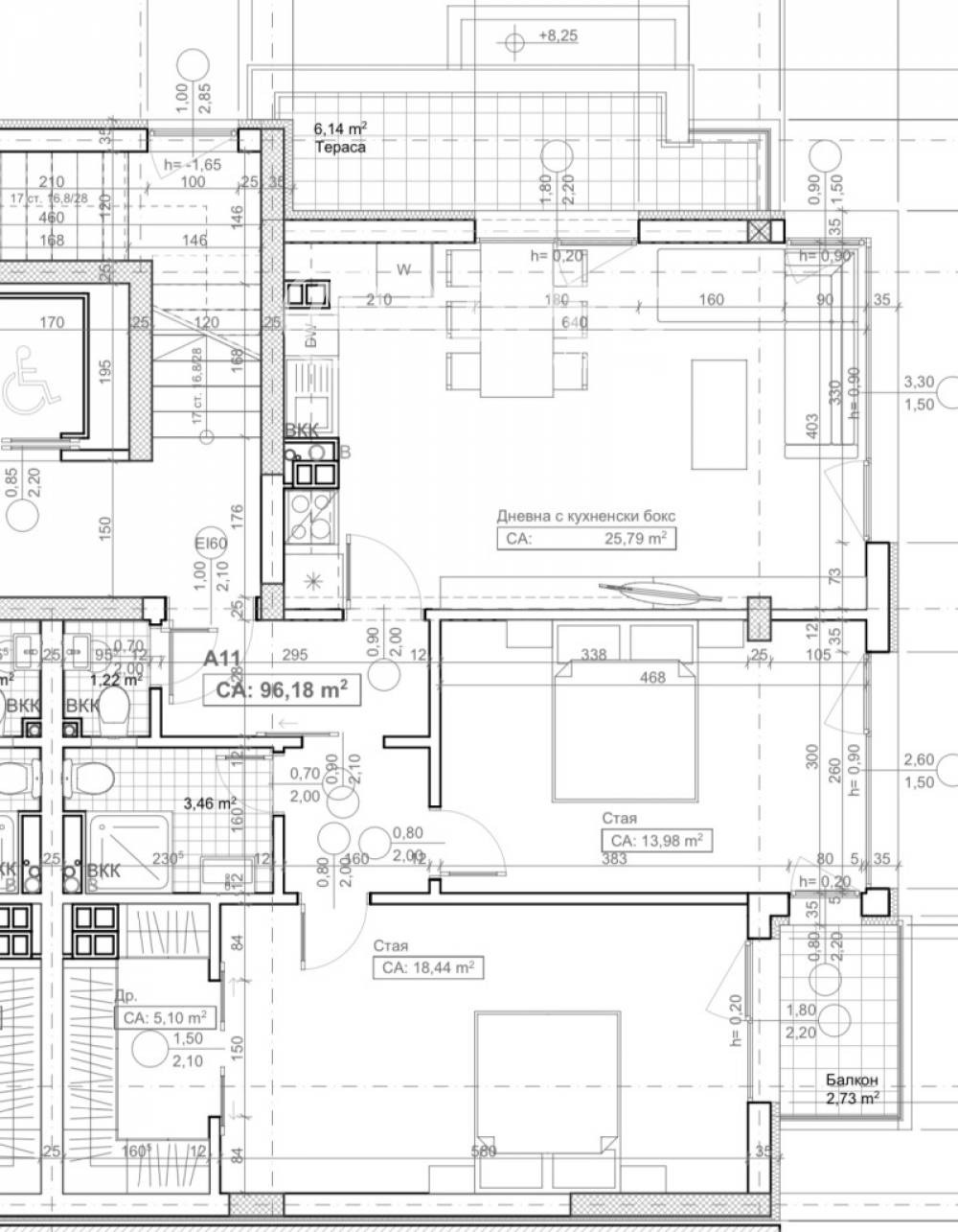 Продава 3-СТАЕН, гр. София, Манастирски ливади, снимка 4 - Апартаменти - 55185314