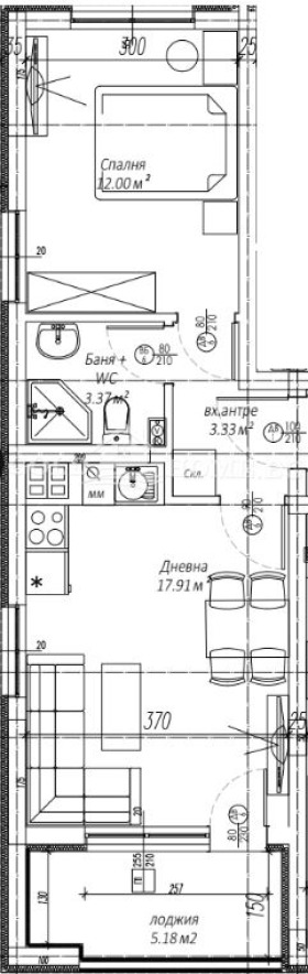 Na prodej  1 ložnice Plovdiv , Belomorski , 66 m2 | 48237335 - obraz [2]
