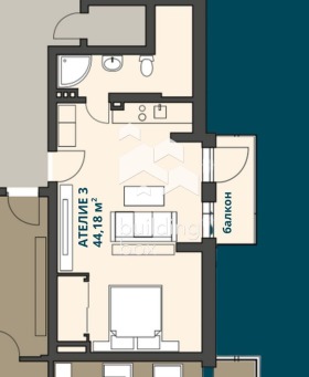 2-СТАЕН, 52 m2