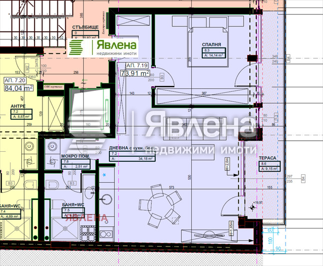 Eladó  1 hálószoba Sofia , Centar , 98 négyzetméter | 32788296 - kép [3]