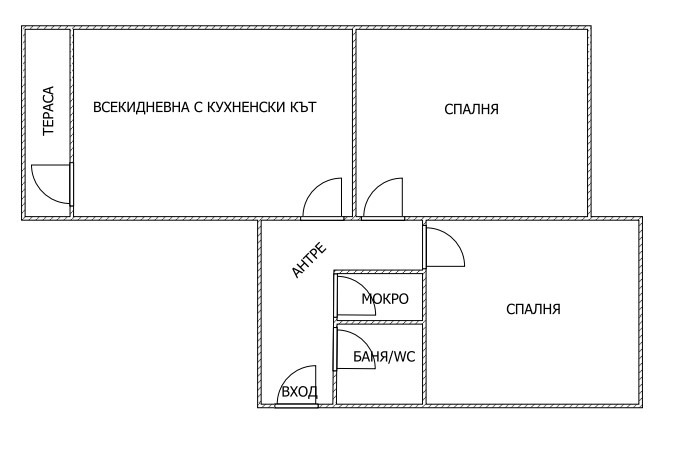 Продава 2-СТАЕН, гр. Бургас, Изгрев, снимка 5 - Aпартаменти - 49303297