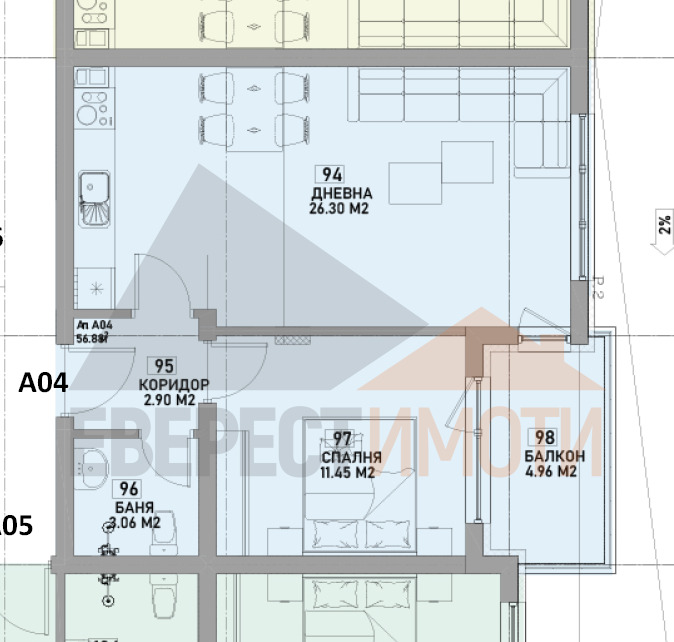 Продава 2-СТАЕН, гр. Пловдив, Въстанически, снимка 3 - Апартаменти - 52691504