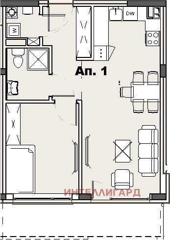 Продава 2-СТАЕН, гр. София, Карпузица, снимка 16 - Апартаменти - 53465382