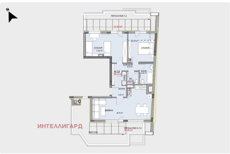 Продава  3-стаен град София , Красно село , 157 кв.м | 75820333 - изображение [6]
