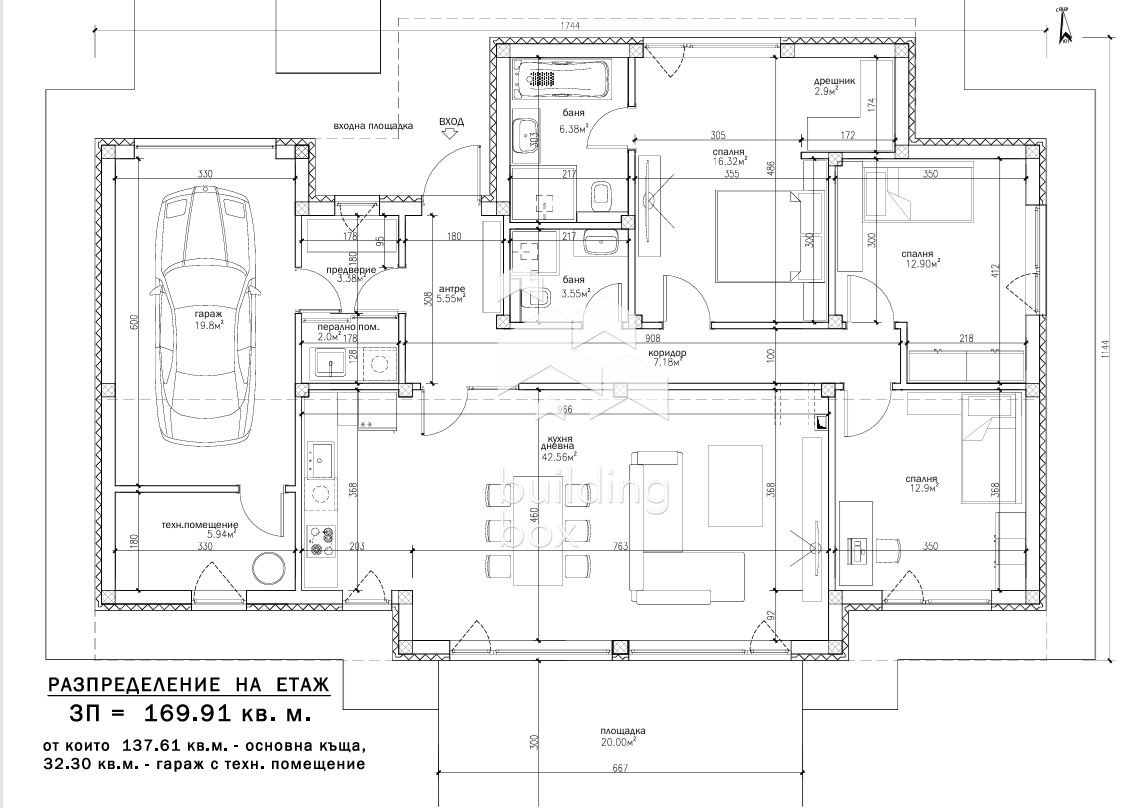 Продава КЪЩА, с. Бенковски, област Варна, снимка 6 - Къщи - 55922289