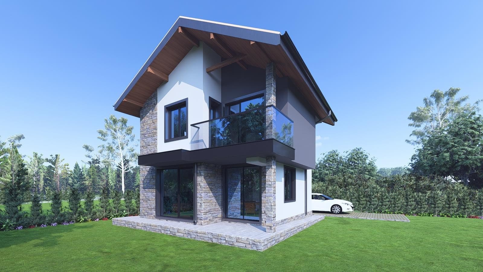 Продава КЪЩА, с. Пановци, област София област, снимка 3 - Къщи - 55154673