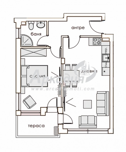 Продава 2-СТАЕН, гр. Пловдив, Център, снимка 2 - Апартаменти - 52660347