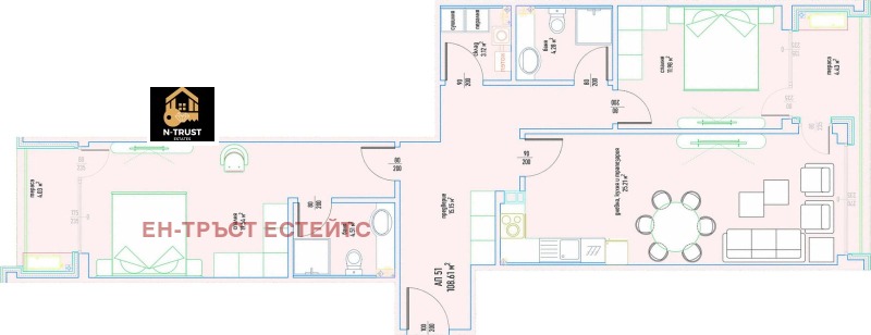 Продава  3-стаен град София , Малинова долина , 131 кв.м | 89824966