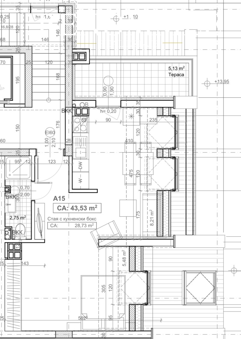 In vendita  1 camera da letto Sofia , Manastirski livadi , 69 mq | 87203517 - Immagine [4]