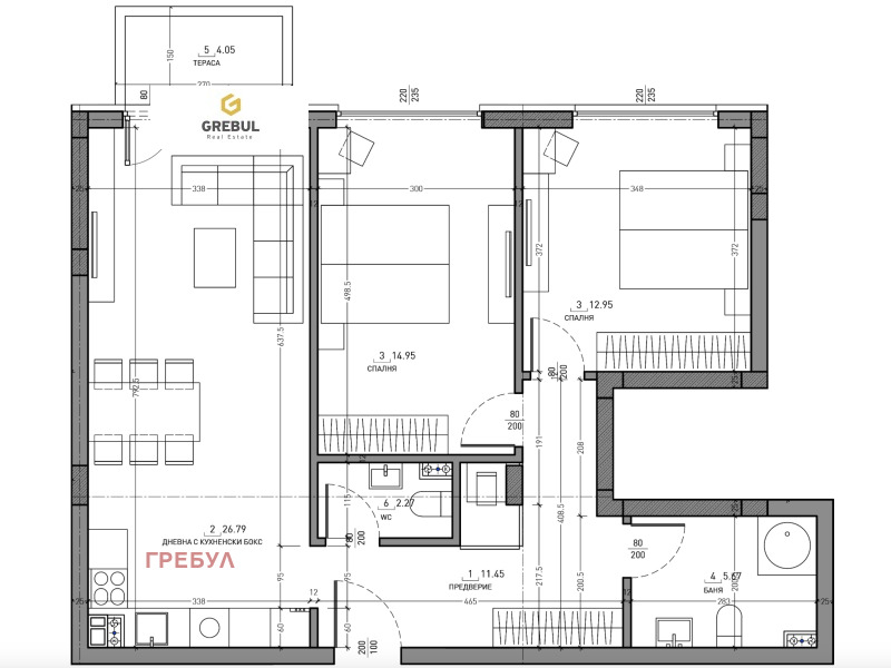 Продава 3-СТАЕН, гр. София, Малинова долина, снимка 6 - Aпартаменти - 49307466