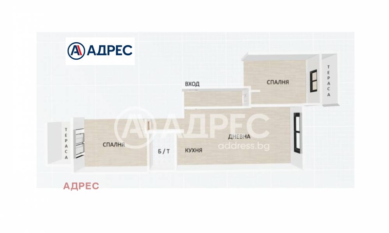 Продава 3-СТАЕН, гр. Варна, Лятно кино Тракия, снимка 3 - Апартаменти - 53439820