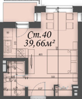 Продава 1-СТАЕН, к.к. Слънчев бряг, област Бургас