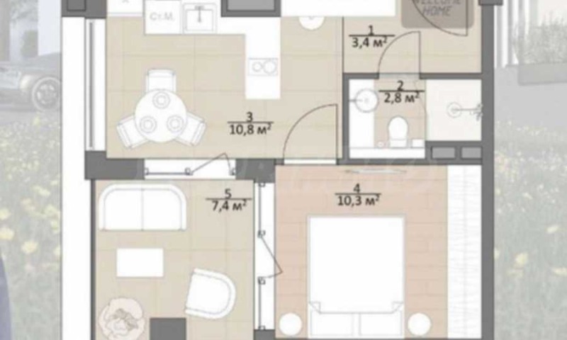 For Sale  1 bedroom Varna , m-t Alen mak , 47 sq.m | 55700221 - image [4]