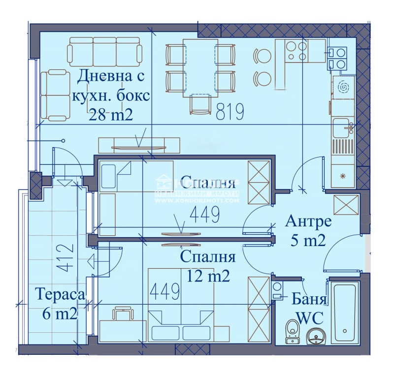 Продава 3-СТАЕН, гр. Пловдив, Център, снимка 3 - Aпартаменти - 42585527